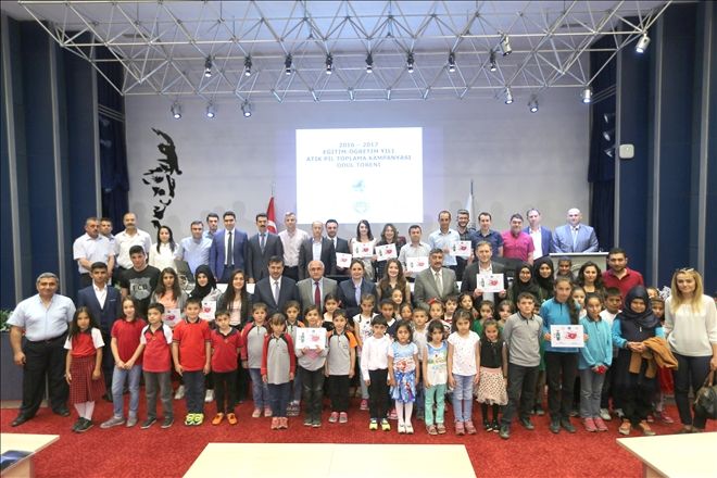 82 okulda 7 bin 200 kilo atık pil toplandı