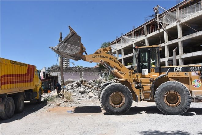 Yeni Kocasinan için köhne yapılan birer birer yıkılıyor