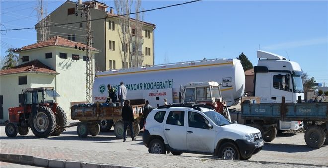 Kayseri Şeker´den pancar çiftçisine 5 bin ton mazot desteği