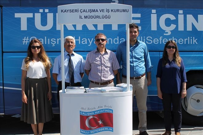 İstihdam Otobüsü Kayseri´de