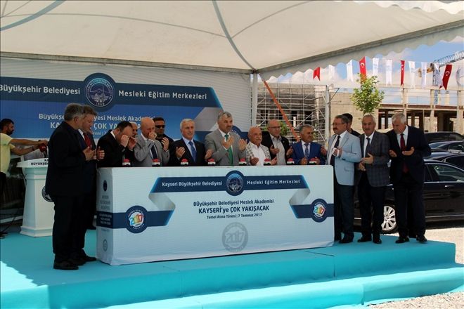 Büyükşehir Meslek Akademisi´nin temeli atıldı 