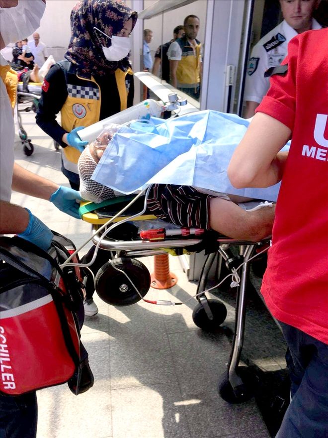 İçinde kimyasal madde olan varil patladı: 1 yaralı