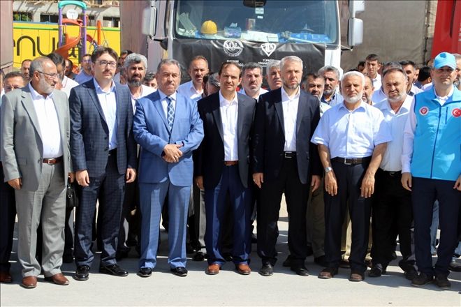 Halep´e yardımlar devam ediyor