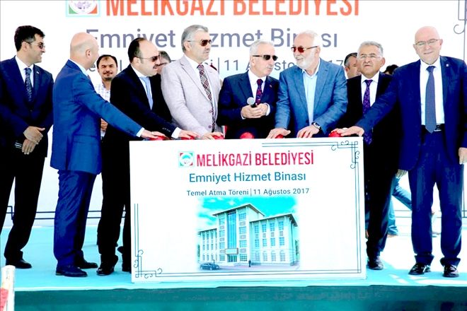 Emniyet hizmet binasının temeli atıldı