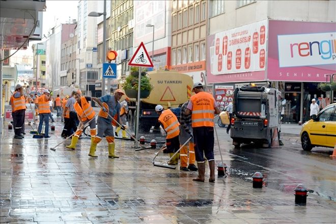 Melikgazi´de ekipler 10 günlük tatilde vardiya usulü ile çalışacak
