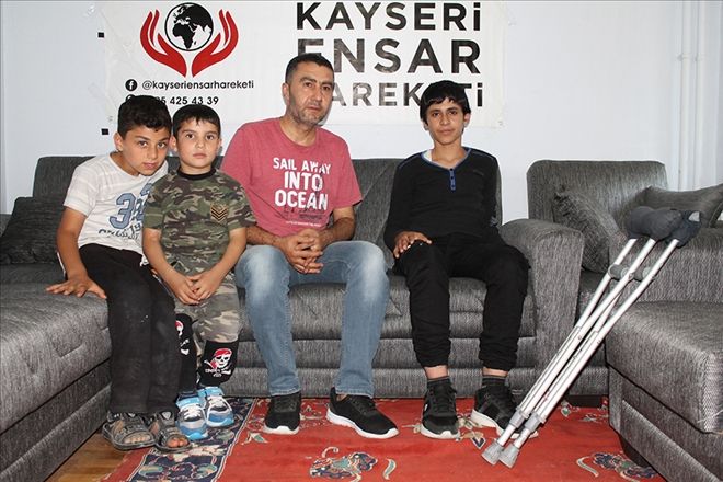 Savaşın aldığı uzuvları Türkiye verdi