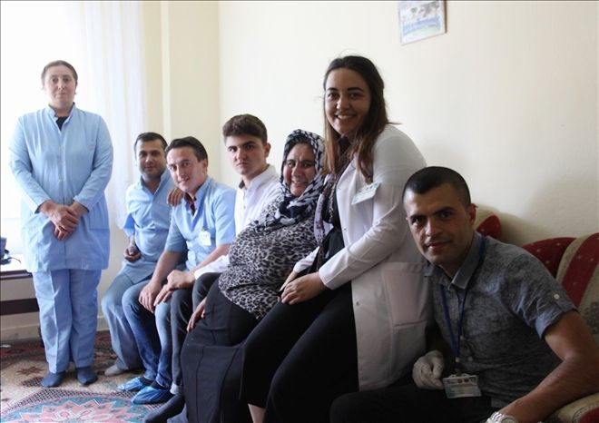 Kayserili ailenin yüzü gelen yardımlarla güldü
