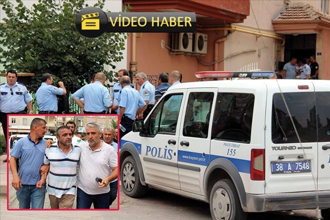 Kayınbabasının evini basıp boşanmak üzere olduğu eşini rehin aldı 