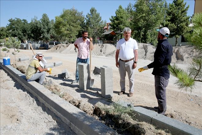 Akkışla´da elektrik hatları yer altına alınıyor