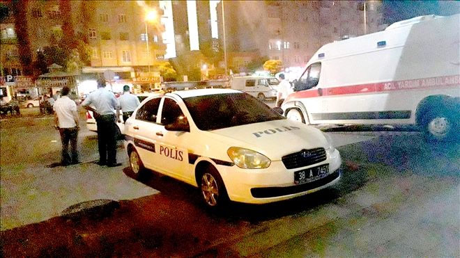 Kayseri´de silahlı kavga: 2 yaralı