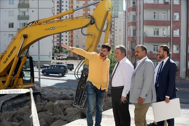 Talas´ta 3. Sağlık Ocağının Temeli Atılıyor