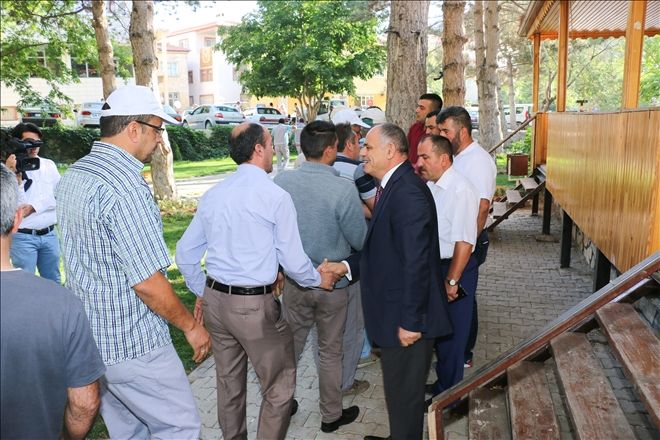 Yahyalı Belediyesi´nde bayramlaşma