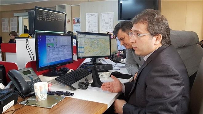  İl Sağlık Müdürü Benli, anons yaparak 112 personeline teşekkür etti 