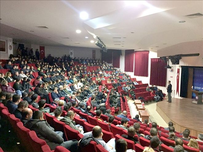 Türkiye genelindeki özel güvenlik görevlilerine eğitim 