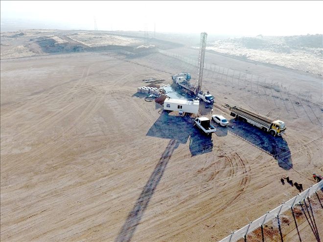 Güneş enerji santralinde çalışmalar tüm hızıyla devam ediyor 