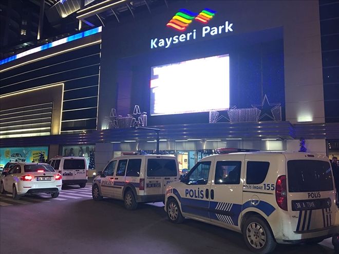 Kayseripark´ta yangın paniği 