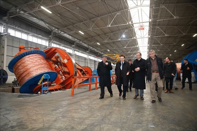 AGÜ Heyetinden Hasçelik Tesislerine Ziyaret 
