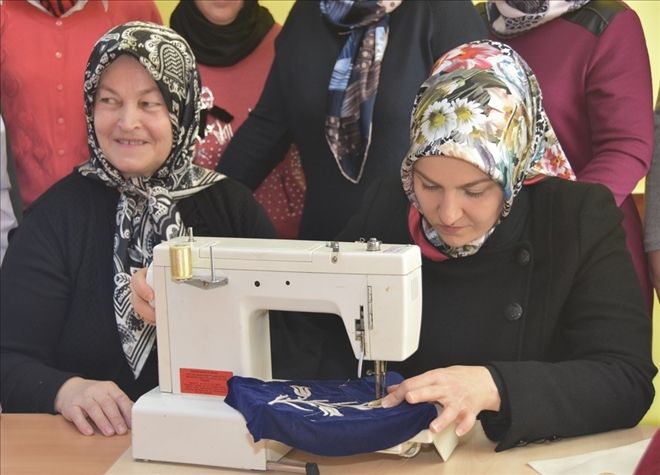 Kocasinan Akademi´nin kursiyerleri ev ekonomisine katkı sağlıyor 