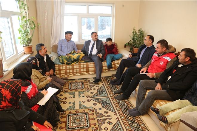 Başkan Cabbar´dan Ev Ziyaretleri 