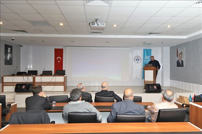 ERÜ´de Çiftçilere Eğitim Verildi
