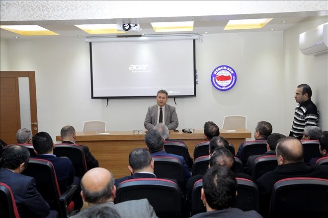 Başkan Palancıoğlu Eğitim-Bir Sen üyeleriyle buluştu 