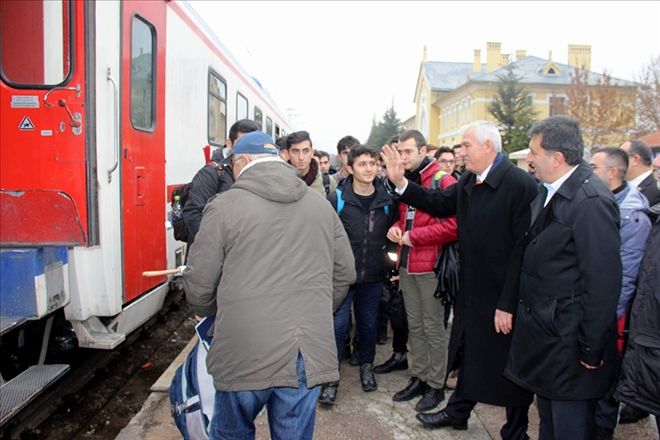 Sarıkamış Treni Kayseri´den yola çıktı 