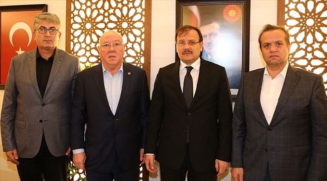 TGK heyeti, Başbakan Yardımcısına basının acil sorunlarını iletti
