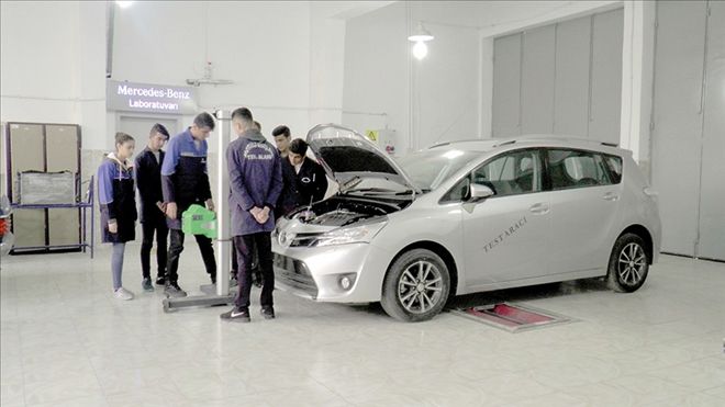Okulun öğrencileri mezun olunca işsiz kalmıyor 