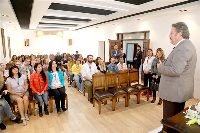 Yenilenen tarihi Tablakaya´nın ilk misafirleri Avrupa´dan 