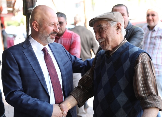 BAŞKAN´DAN ESNAFA ZİYARET