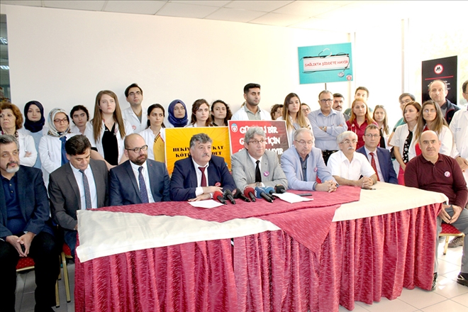 SAĞLIKTA ŞİDDET SONA ERSİN