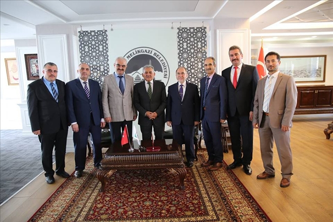Melikgazi İlçe Müftülüğü´den Başkan Büyükkılıç´a ziyaret