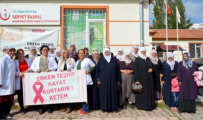 İl Sağlık Müdürlüğü Yahyalı´da farkındalık etkinliği düzenledi 