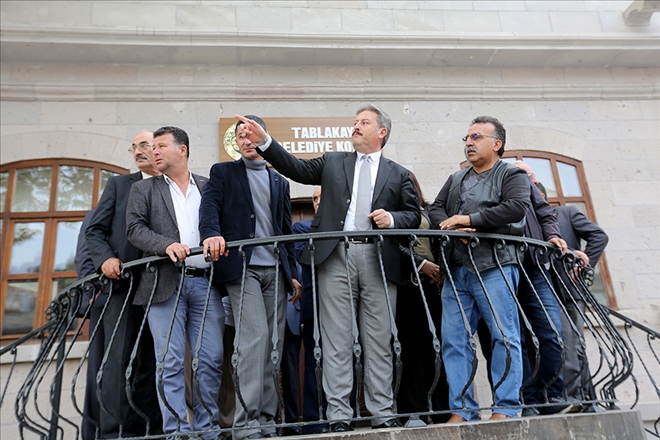 Talas´ta muhtarlara brifing 