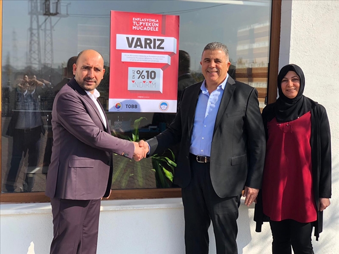Başkan Bağlamış, enflasyonla mücadeleye destek veren üyeleri ziyaret etti 