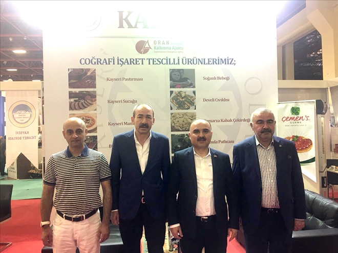 Kayseri Yeni Valisi YÖREX´te KTO Standını Ziyaret Etti 