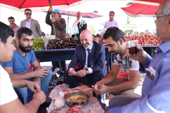 Kocasinan´da, Başkan ile esnaf el ele 
