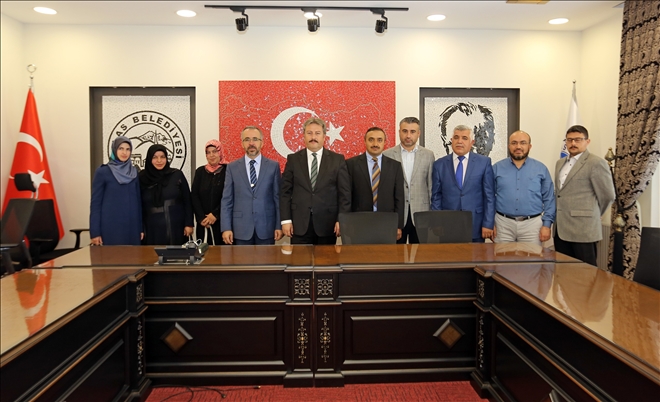 İlçe Müftülüğü´nden Başkan Palancıoğlu´na ziyaret 