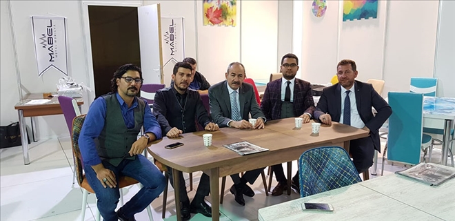 KTO yönetimi İstanbul Fuarındaki Kayseri firmalarını ziyaret etti 