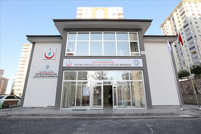 Talas´a Bir Sağlık Tesisi Daha 