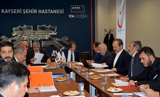Şehir Hastanesi İşletme Dönemi 2. Koordinasyon Toplantısı Gerçekleştirildi 