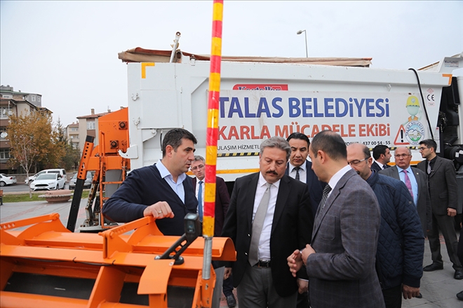 Talas´ın karla mücadelesinde yeni sistem 