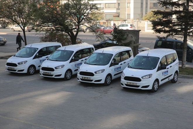 Melikgazi Belediyesi yeni hizmet araçlarına kavuştu 