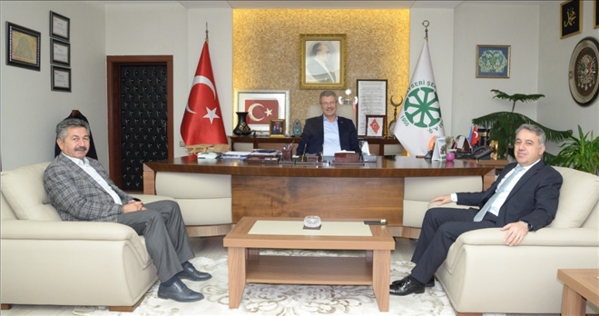 Tarım ve Orman İl Müdürlüğünden Kayseri Şeker´e iade-i ziyaret 