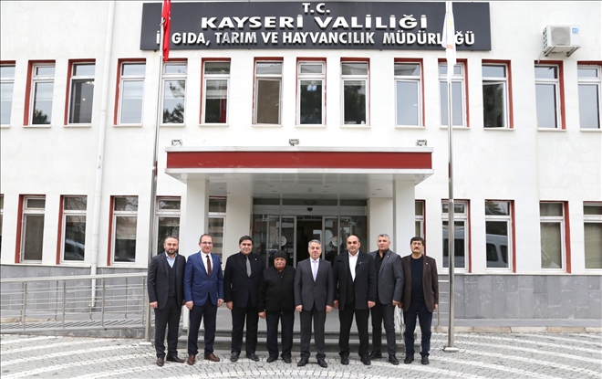 KAYSO Gıdacılar Meslek Komitesinden İl Tarım Müdürlüğü´ne Ziyaret 