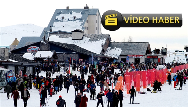 Erciyes´te yılbaşı öncesinde oteller dolmak üzere 