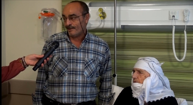 Felçli geldiği hastaneden yürüyerek çıktı 