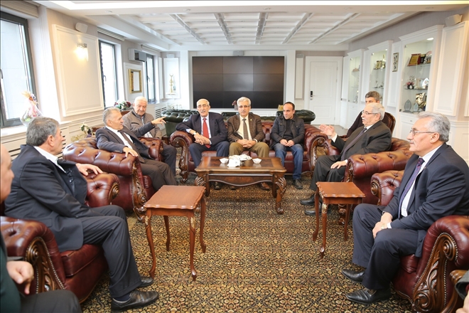 Şoförler Ve Otomobilciler Odası Yönetimi´nden  Büyükkılıç´a ziyaret