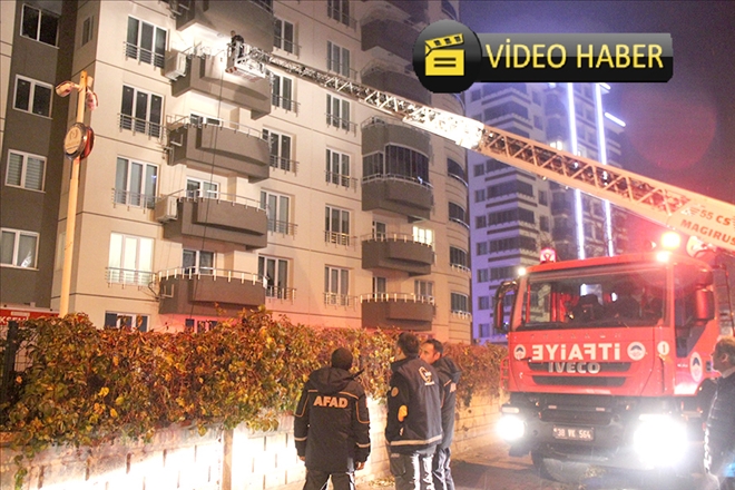 korkutan yangın: 8 kişi hastaneye kaldırıldı 