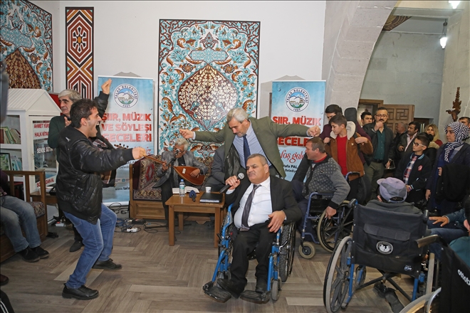 Talas´ta Engellilere Unutulmaz Gece 